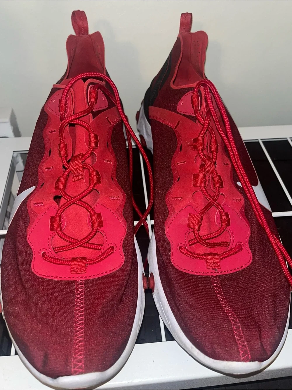 Nike Red Athletic Sneakers